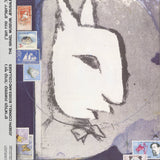 ARTIST UNKNOWN Untitled, Mid 1960's 24 x 18 Poster 1989 Contemporary White, Black, Blue Rabbit, Scarf, Stamps