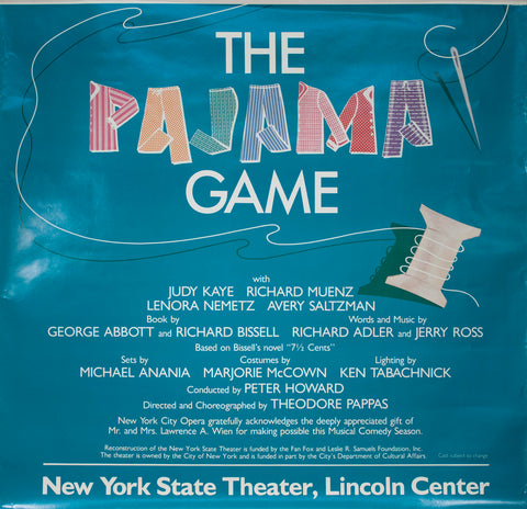 ARTIST UNKNOWN The Pajama Game, 1989