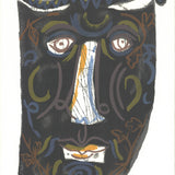 BEN SHAHN Mask (The Mask of the Women with the Comb), 1963