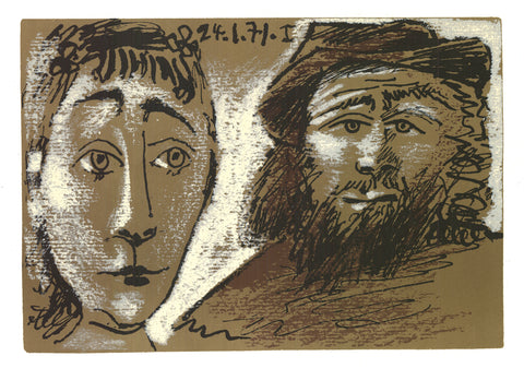 PABLO PICASSO Arles, Musee Reattu, 1971