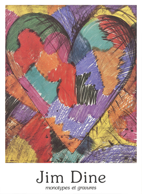 JIM DINE Monotypes et Gravures, 1984