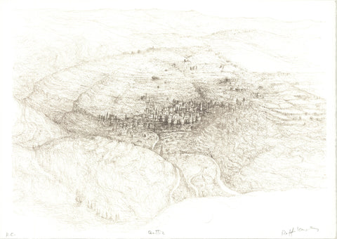 RAFFI KAISER On the Edge of Mordor, 1982 - Signed