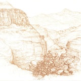 RAFFI KAISER Mountain Pass, 1982 - Signed