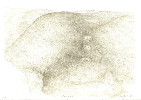 RAFFI KAISER Landscape near Dead Sea, 1982 - Signed