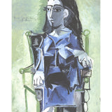 PABLO PICASSO Jacqueline Assie avec son Chat Noir, 2019
