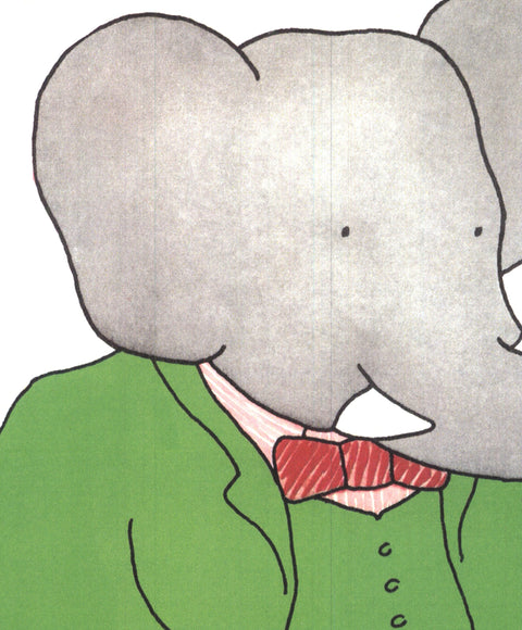 LAURENT DE BRUNHOFF Babar au Chapeau, 1991