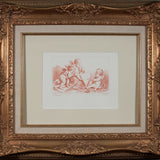 JEAN BAPTISTE HUET Three Cherubs, 1980