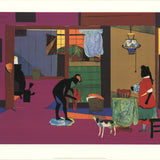 ROMARE BEARDEN Mecklenburg Morning: Sunrise for China Lamp, 1993