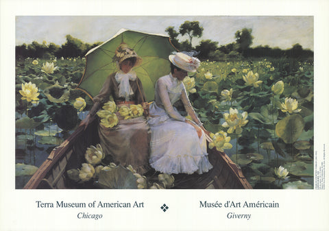 CHARLES C. CURRAN Lotus Lilies, 1999
