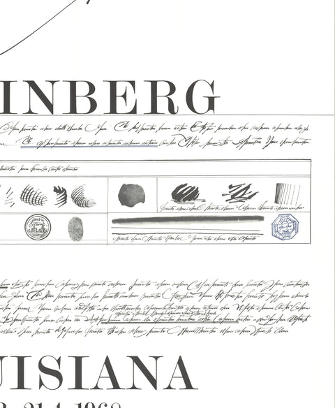 SAUL STEINBERG Louisiana, 1968