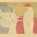 HENRI DE TOULOUSE-LAUTREC Femme Au Lit, 1973