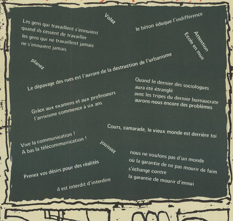 PIERRE ALECHINSKY L'imagination Prend Le Pouvoir, 1968