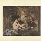 EDOUARD MANET Luncheon on the Grass, 1953