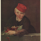 EDOUARD MANET Boy with Cherries, 1953