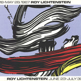 ROY LICHTENSTEIN Brushstrokes at Pasadena Art Museum, 1967