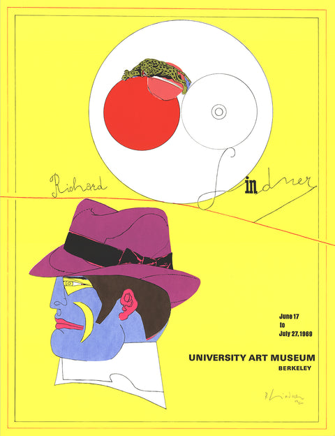 RICHARD LINDNER University Art Museum, 1969 - Signed