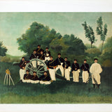 HENRI ROUSSEAU Artillery Men (proof)