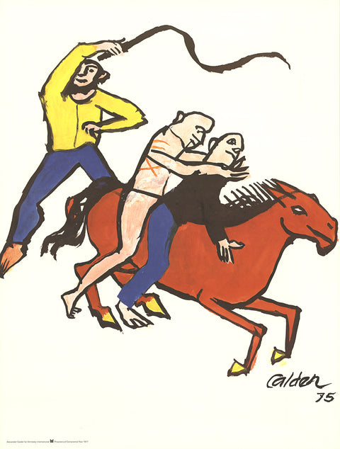 ALEXANDER CALDER Amnesty International, 1977