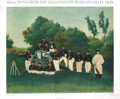 HENRI ROUSSEAU Artillery men