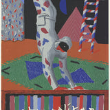 DAVID HOCKNEY Harlequin from Parade, 1981