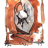 CLAES OLDENBURG Study For Standing Baseball Mitt and Ball, 1976