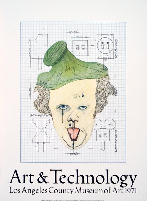 CLAES OLDENBURG Symbolic Self-Portrait with "Equals", 1971