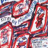 JEAN DUBUFFET Sites aux Figurines Psycho-sites