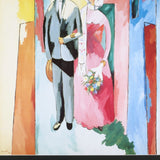 ALBERTO MAGNELLI Bride and Groom, 1988