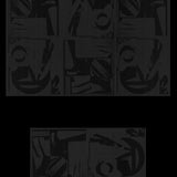 LOUISE NEVELSON Black Repetition, 1972