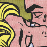 ROY LICHTENSTEIN The Kiss V, 2003