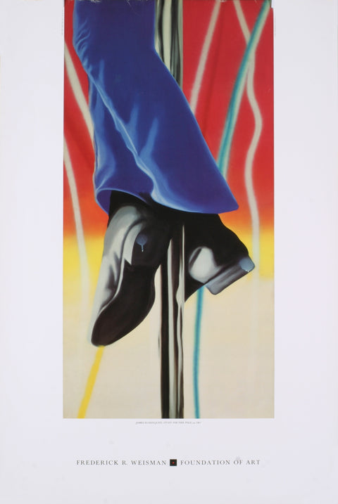 JAMES ROSENQUIST Study for Fire Pole, 1989