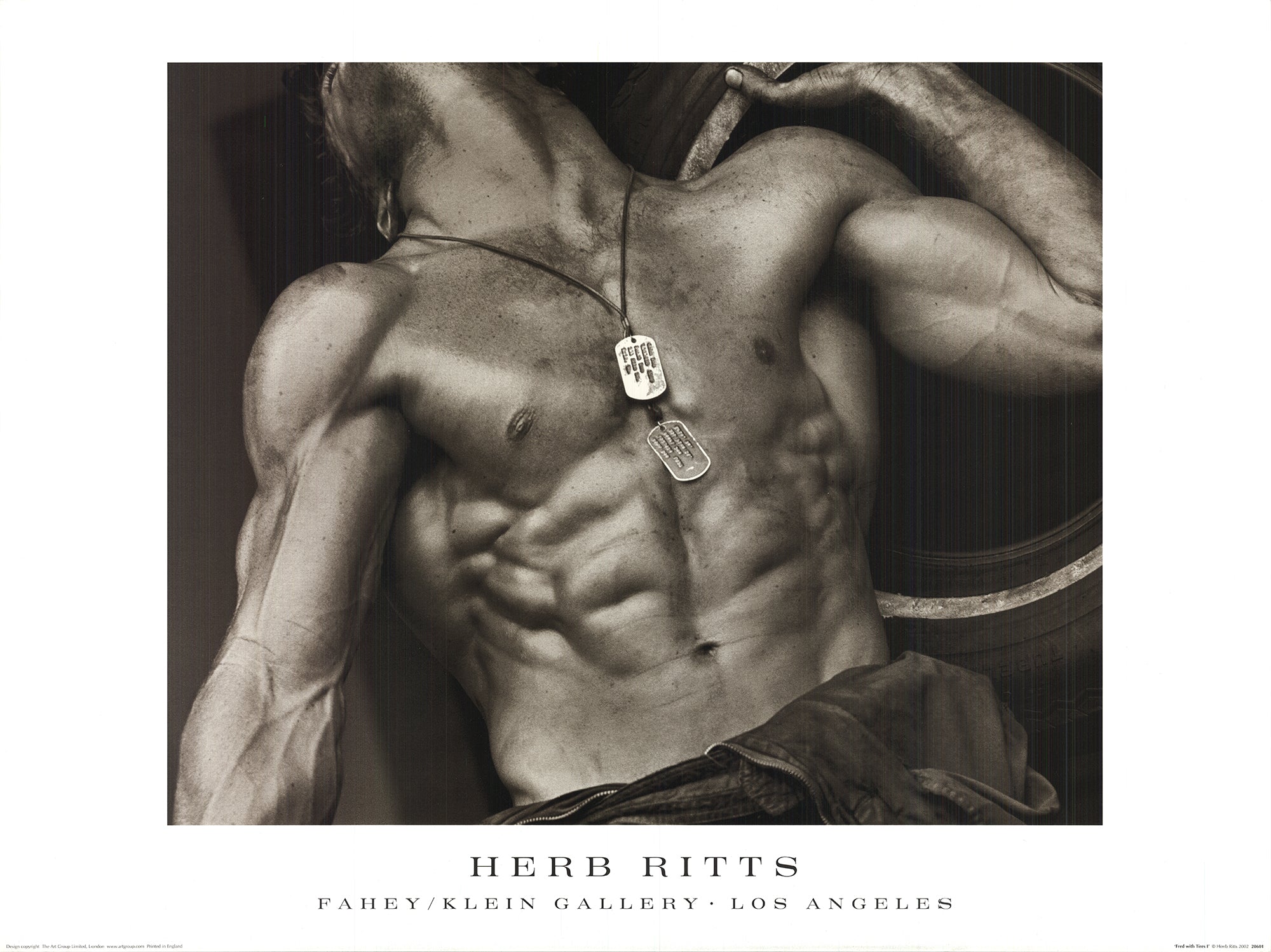90s HERB RITTS FRED WITH TIRES Tシャツ 90s Herb Ritts 