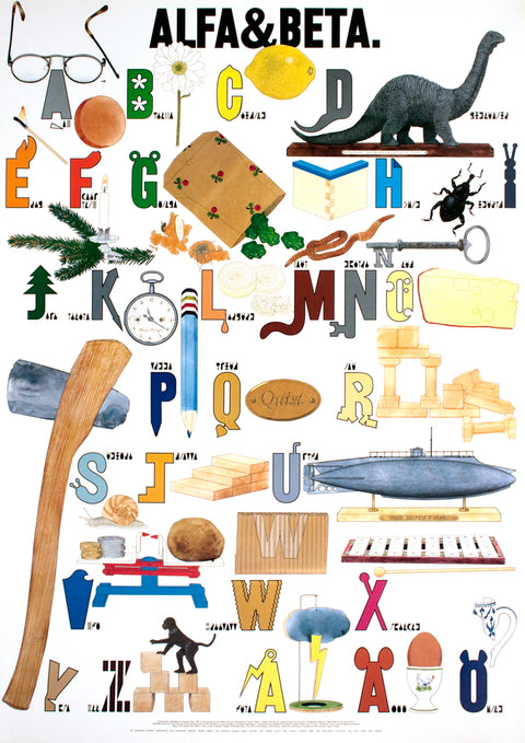 ARTIST UNKNOWN Swedish Alphabet
