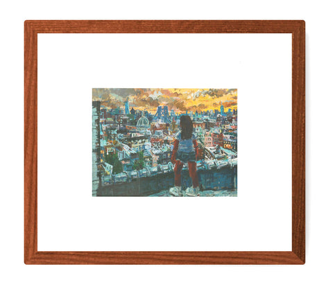 TODD BIENVENU Brooklyn in the Front, Manhattan in Back (detail), 2018