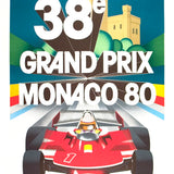 J. GROGNET Monaco Grand Prix 1980, 1980