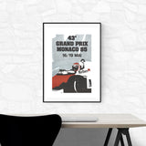 J. GROGNET Monaco Grand Prix 1985, 1991