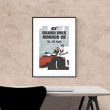 J. GROGNET Monaco Grand Prix 1985, 1991