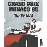 J. GROGNET Monaco Grand Prix 1985, 1991