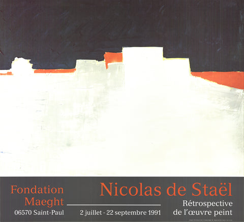 NICOLAS DE STAEL Agrigente, 1991