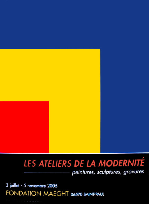 ELLSWORTH KELLY Red, Yellow, Blue, 2005