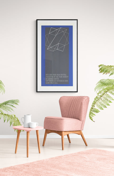 JOSEF ALBERS The 10th New York Film Festival, 1972 - Signed