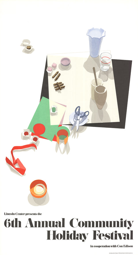 JOHN MOORE Still Life (Sixth Annual Community Holiday Festival), 1976