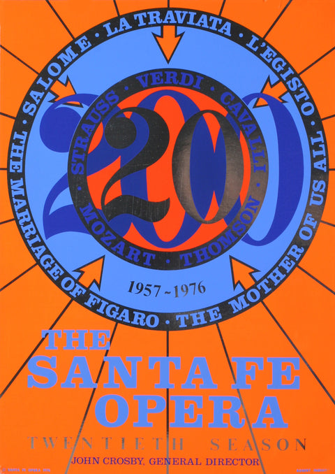 ROBERT INDIANA The Santa Fe Opera, 1976