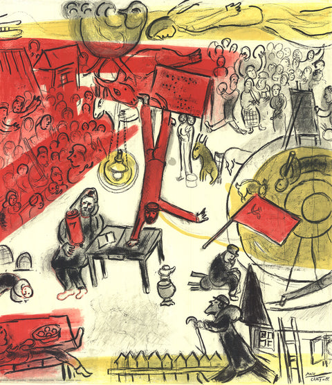 MARC CHAGALL The Revolution, 1963