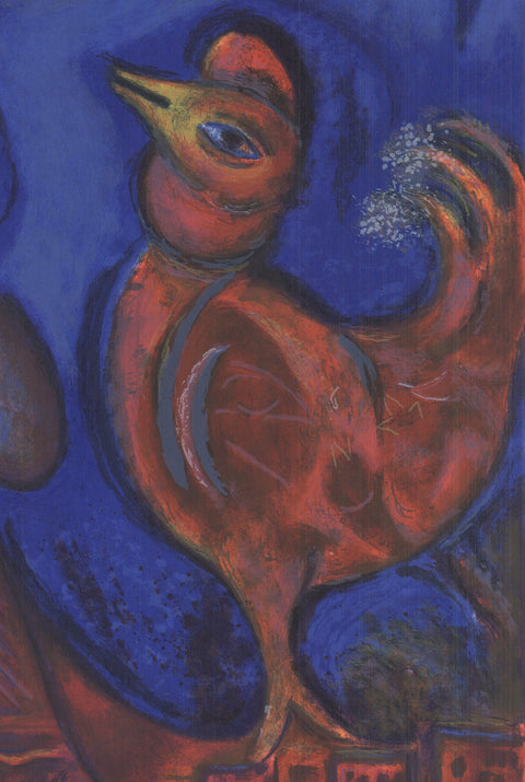 MARC CHAGALL Good Morning Paris, 1972