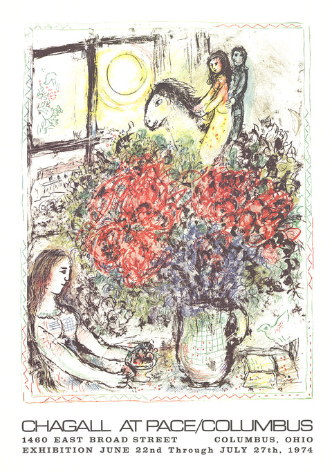 MARC CHAGALL La Chevauchee, 1979