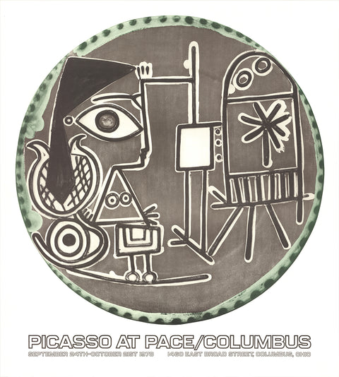 PABLO PICASSO Jacqueline at the Easel, 1978