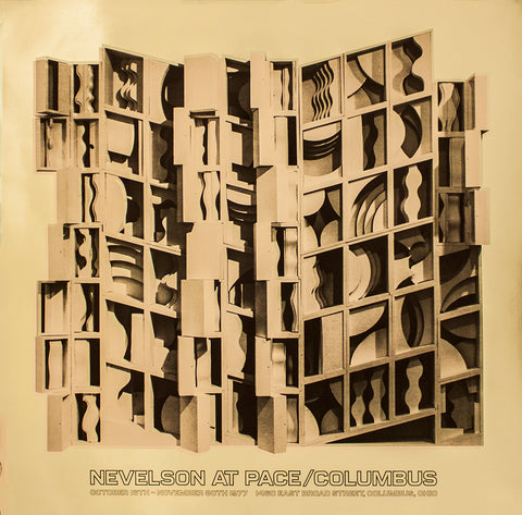 LOUISE NEVELSON Gold Dust and Shadows, 1977