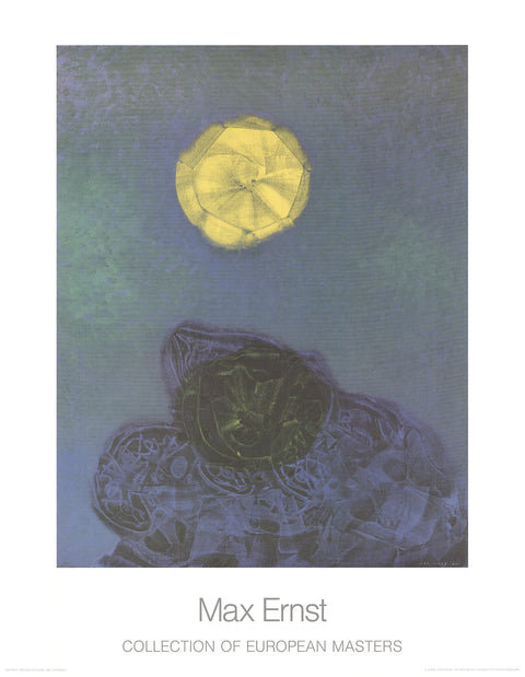 MAX ERNST Ursachen Der Sonne, The Sun, 1989