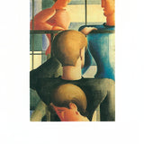 OSKAR SCHLEMMER Gruppe Am Gelander, 1988